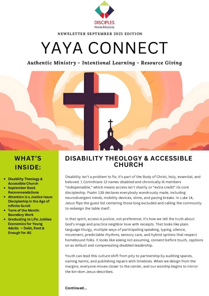 YAYA Connect Newsletter September