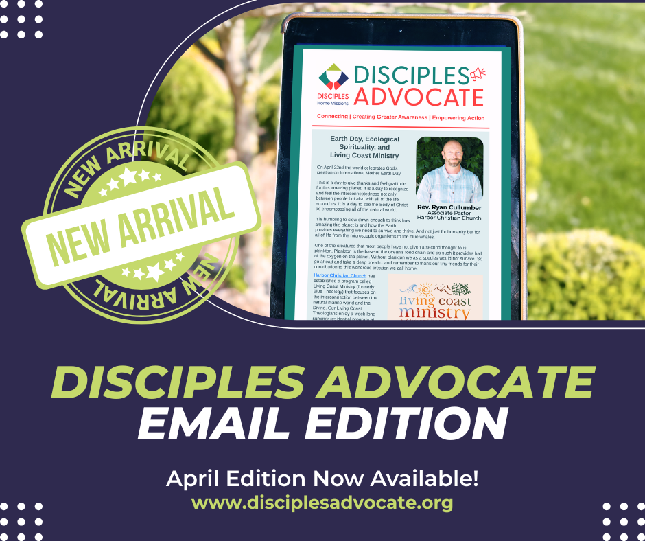 Disciples Advocate Email Edition for April 2026 is now available!