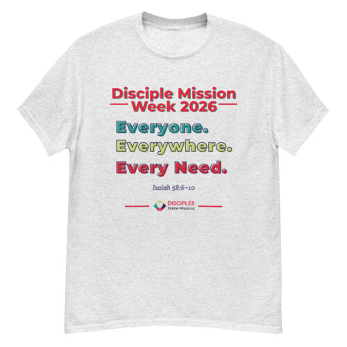 (Light Colors) Disciples Mission Week 2026 Unisex Tee