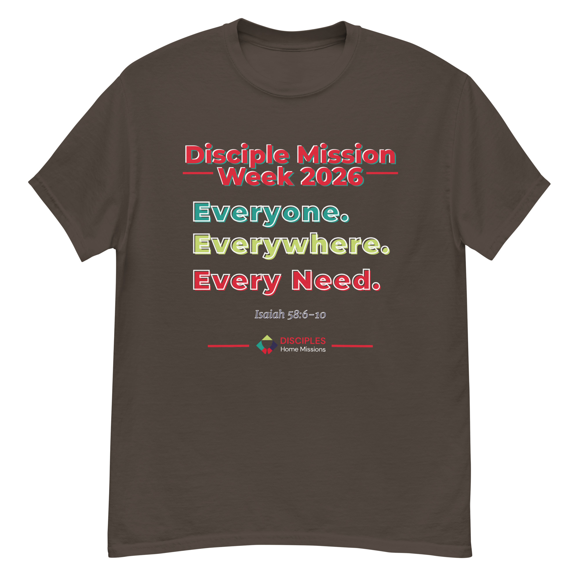 (Dark Colors) Disciples Mission Week 2026 Unisex Tee - Image 7