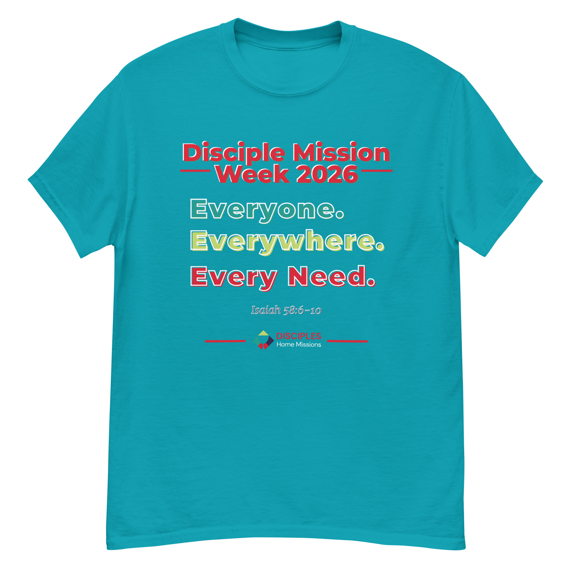 (Dark Colors) Disciples Mission Week 2026 Unisex Tee - Image 12