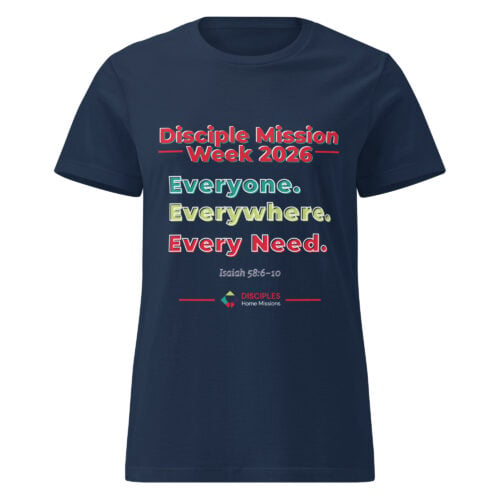(Dark Colors) Women’s Softstyle T-shirt for Disciples Mission Week 2026