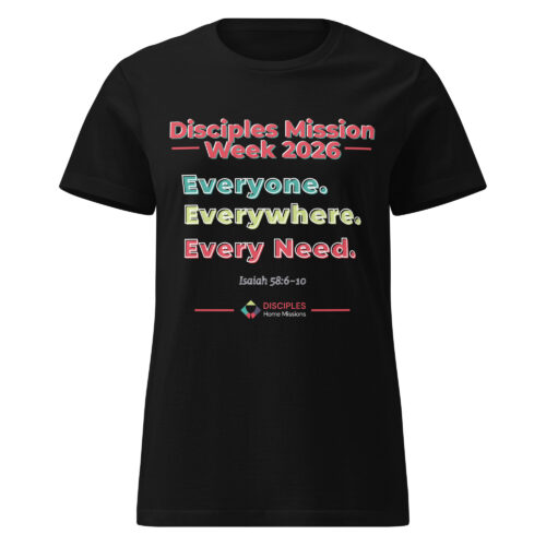 (Dark Colors) Women’s Softstyle T-shirt for Disciples Mission Week 2026