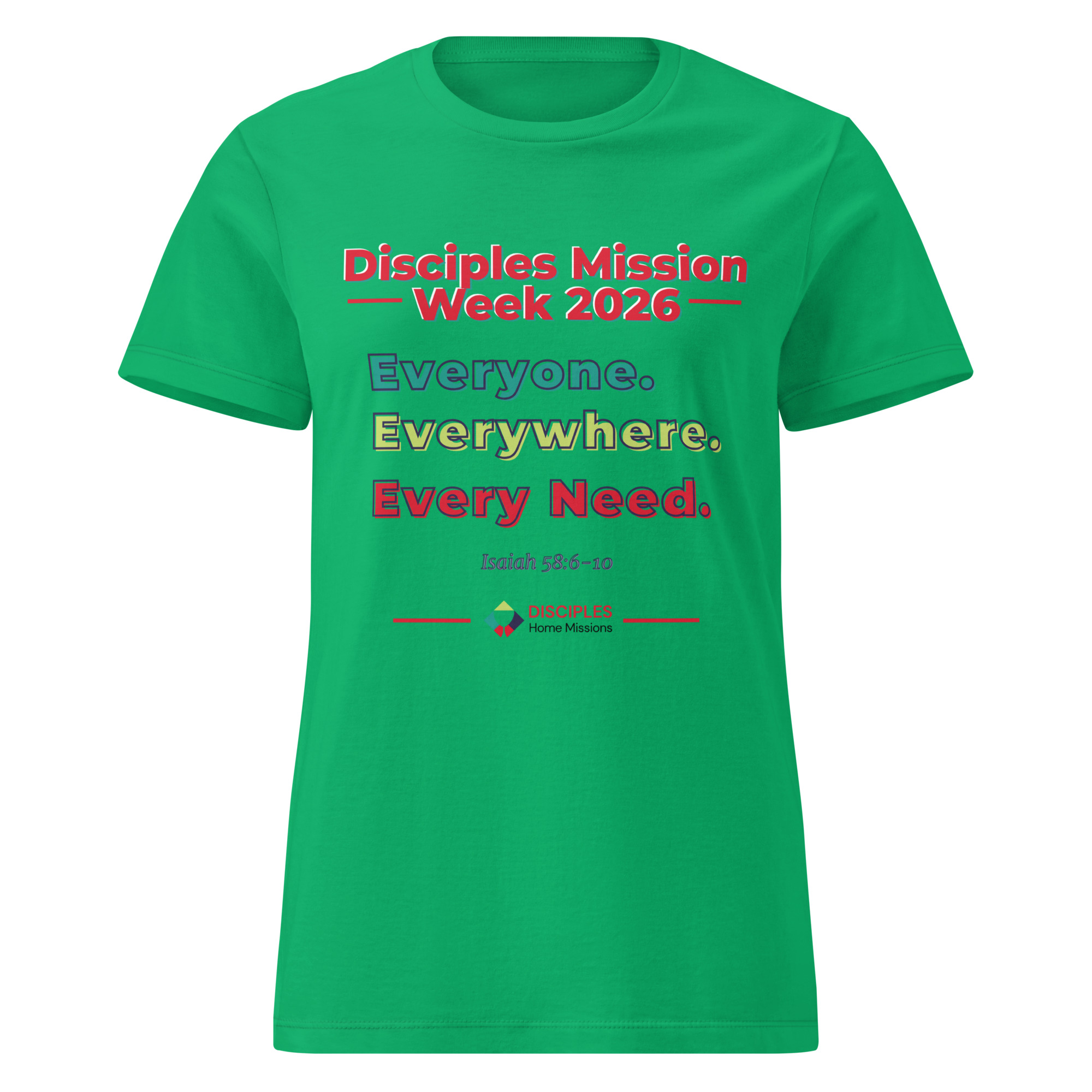 (Light Colors) Women’s Softstyle T-shirt for Disciples Mission Week 2026 - Image 2